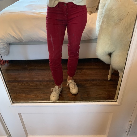 Red J Brand Jeans - Picture 2 of 4